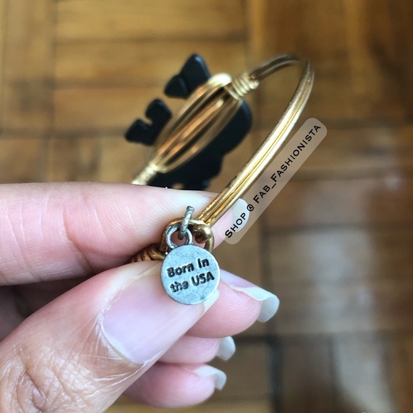 Elephant Bracelet gold black - Picture 6 of 7